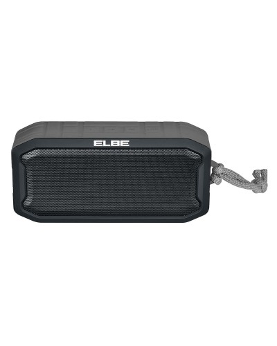 ELBE Altoparlante Portatile Nero - Bluetooth, USB, Radio FM - Ideale Viaggio
