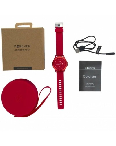 Smartwatch Forever CW-300 Magenta - Cardio, Notifiche, Sport
