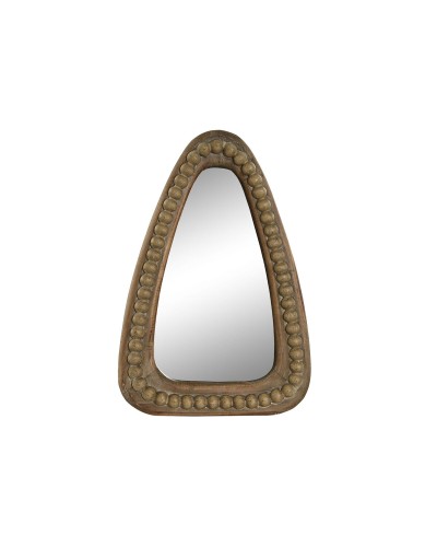 Specchio da Parete ESPRIT Marrone Legno Coloniale, Sfere Decorative, 24 x 4 x 35 cm