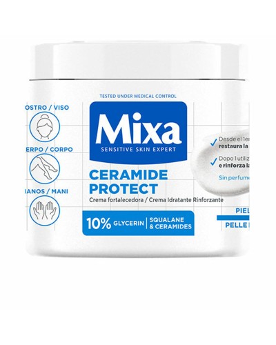Mixa Ceramide Protect Körpercreme 400ml - Dermoprotektive Feuchtigkeitspflege
