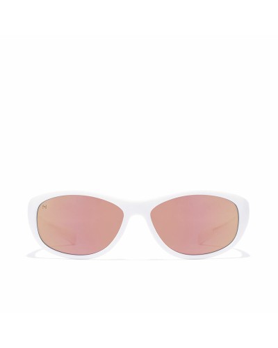Hawkers Lunettes de Soleil Enfants RAVE KIDS Blanches - Protection UV, Ø 38mm
