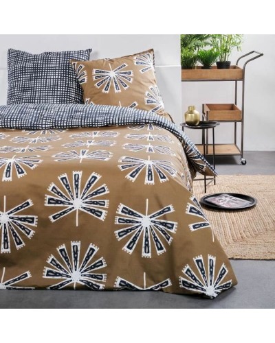 Bettwäsche-Set TODAY Braun 220x240 cm, 3-teilig
