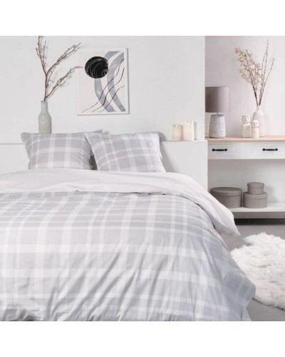 Pussilakanasetti TODAY Qads Vaaleanharmaa 220 x 240 cm 3 Kappaletta