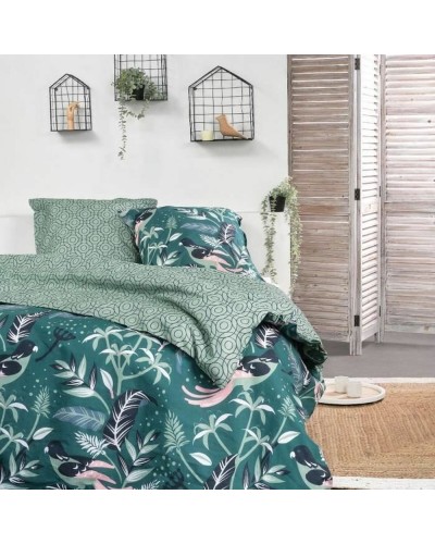 Set di Copripiumino TODAY Greene 220 x 240 cm, 3 Pezzi, Verde