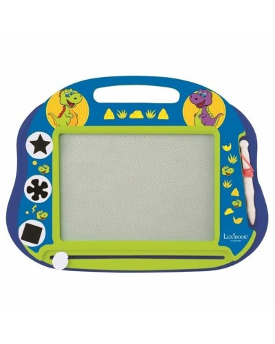 Lexibook Pizarra Mágica Dinosaurios Azul - Escribe & Borra Infinitamente
