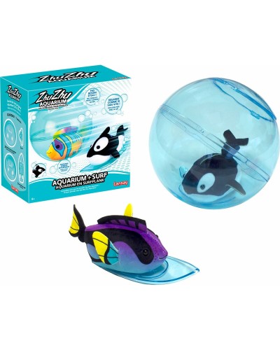 Lansay Zhu Zhu Aquarium: Accesorio Jaula Modular para Hámsteres
