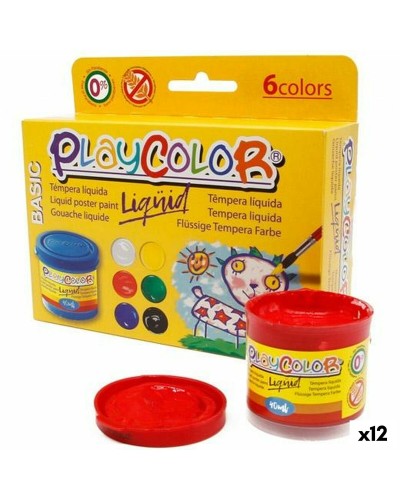Gouache Playcolor Multicolour 40 ml (12 antal)