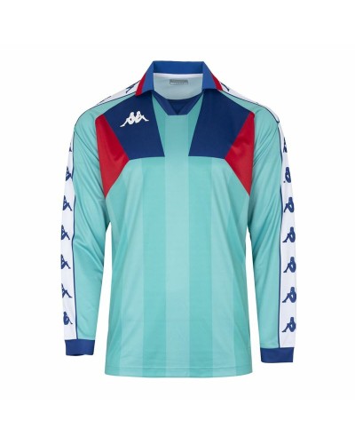 Men's Short-sleeved Football Shirt Kappa Amario Blue Red