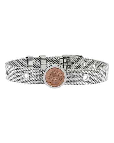 Pulsera Unisex Creative Talent Jewels TJA-5-06-02-1-235 Plateado