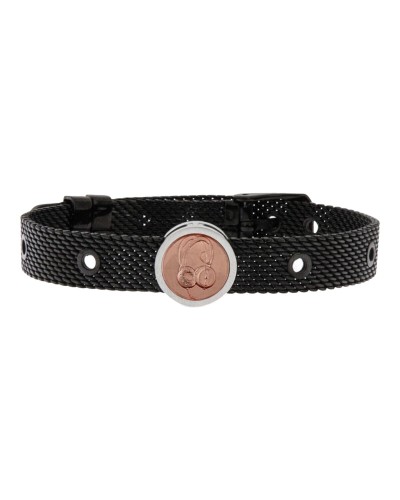 Bracciale Unisex Deejay Talent Jewels TJA-4-05-02-2-235 Nero