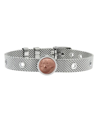 Pulsera Unisex Cunning Talent Jewels TJA-5-07-02-1-235 Plateado