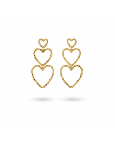 Ladies' Earrings 24KAE 42442Y Golden