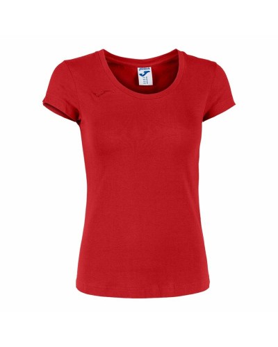 Camiseta de Manga Corta Mujer Joma Sport Verona Rojo