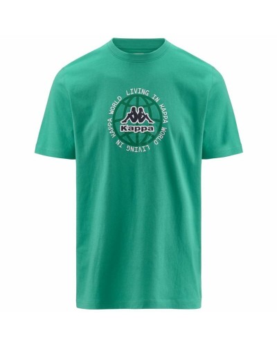 Men’s Short Sleeve T-Shirt Kappa Gunno Tbar Blue Green