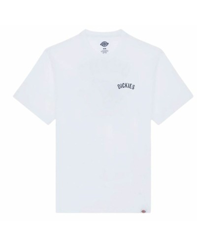 Heren-T-Shirt met Korte Mouwen Dickies Dickies Snake Ss Tee Wit