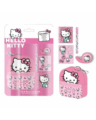 Set di Cancelleria Hello Kitty 5 Pezzi