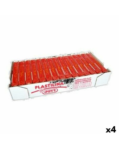 Plastilina Jovi Rosso 150 g 15 Pezzi (4 Unità)