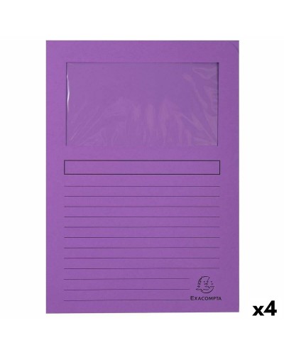 Set von Unterordnern Exacompta A4 100 Stücke (4 Stück)
