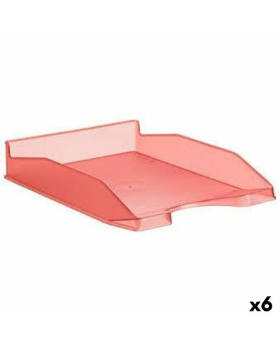 Tiedostolokero Archivo 2000 Punainen A4 34,5 x 25,5 x 6 cm (6 osaa)