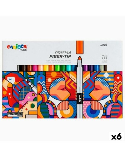 Tussisetti Carioca Prisma Monivärinen 18 Kappaletta (6 osaa)