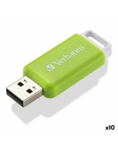 Memoria USB Verbatim V DATABAR Negro 32 GB (10 Unidades)