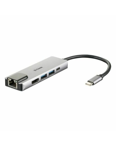 USB Hub D-Link DUB-M520 Grey