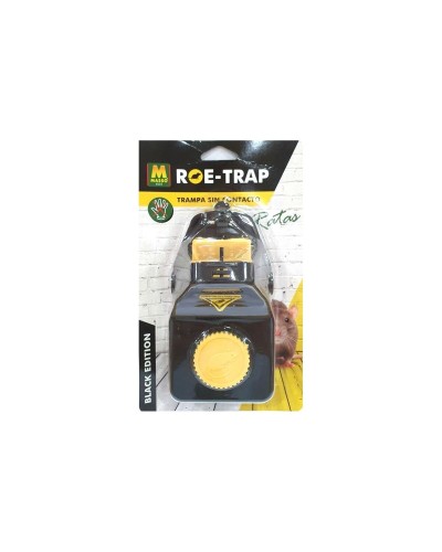 Massó Roe-Trap Mausefalle Schwarz 15,2 x 8 x 7,3 cm
