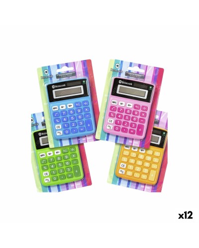 Calculadora Científica Bismark 12 Dígitos - Ideal para Oficina y Escuela

