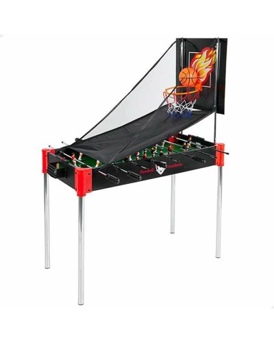 Calcio Balilla Colorbaby Legno, 69x37x22 cm - Divertimento Assicurato
