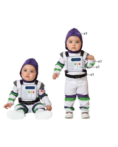 Costume Bébé Astronaute - Tenue Spatiale pour Enfants - Déguisement Carnaval
