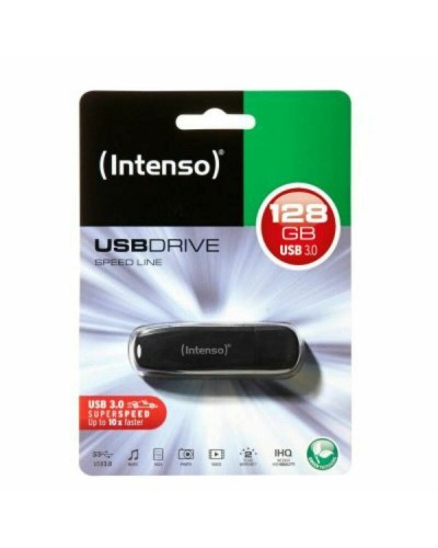 USB-tikku INTENSO USB 3.0 128 GB Musta 128 GB 256 GB 128 GB SSD