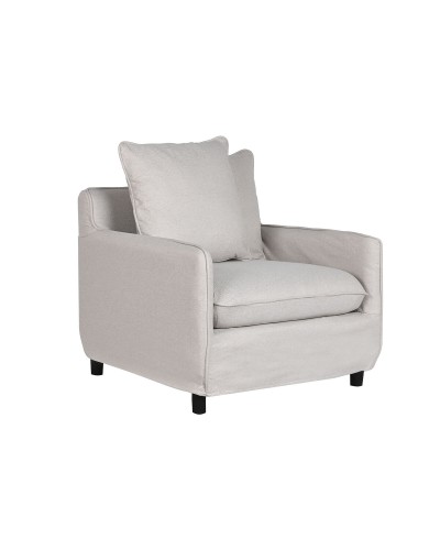 Sillón Home ESPRIT Beige | Cómodo, Elegante, 85x85x74 cm
