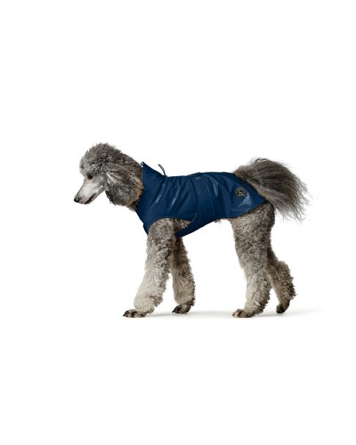 Cappotto Caldo per Cani Hunter Milford, 50 cm, Colore Azzurro