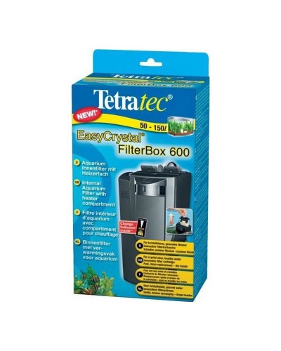 Tetra EasyCrystal FilterBox 600: Wasserreinigung für Aquarien bis 600 Liter
