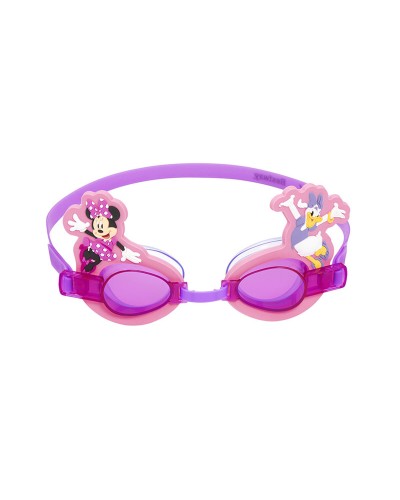 Bestway Lunettes de Natation Enfants Minnie +3 Ans - Silicone Piscine Plage
