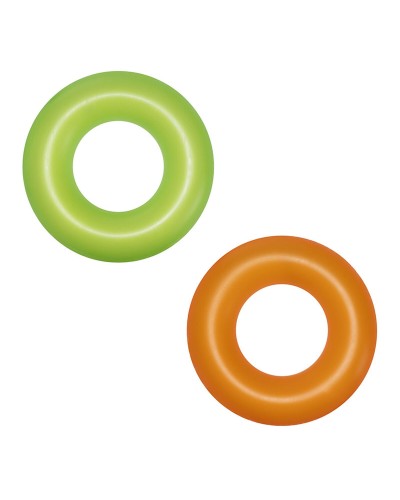 Bestway Flotador Neón D91 cm - Hinchable para Piscina y Playa (+10 Años)
