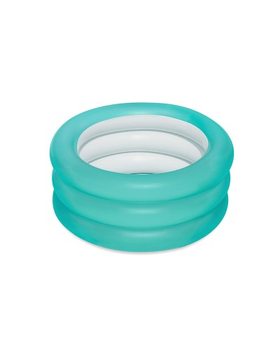Bestway Piscina Gonfiabile Bambini 70x30 cm - 3 Anelli Colorati +2 Anni
