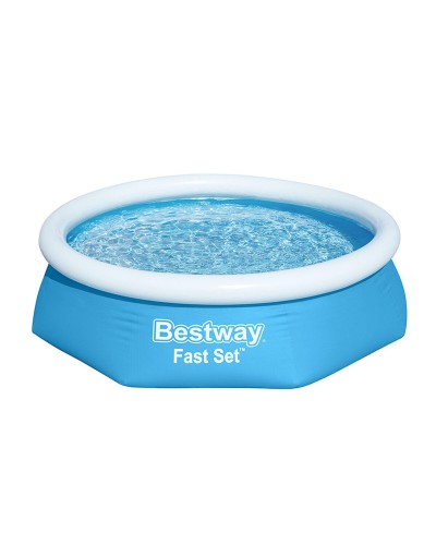 Bestway Aufblasbarer Pool Blau 244x61cm - 1880L - Familie & Kinder
