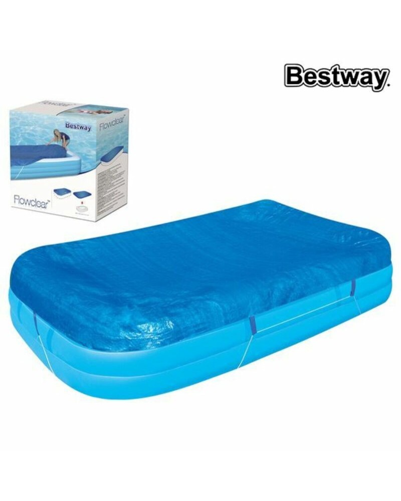 Copertura Piscina Bestway Azzurra 305x183cm - Protezione e Pulizia