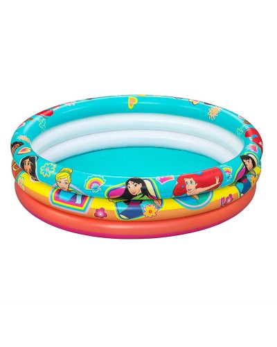 Bestway Piscina Hinchable Disney Princesas 122x30cm +2 Años Jardín
