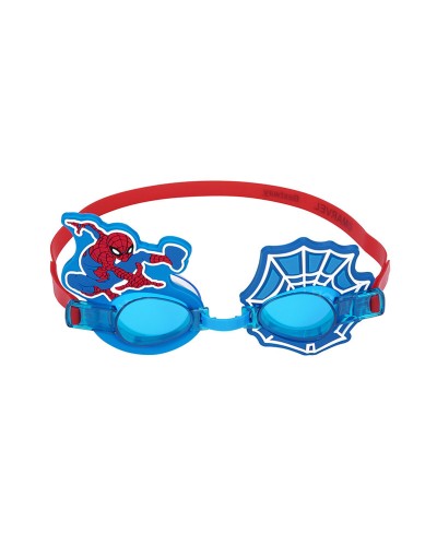 Bestway Gafas de Natación Niño Spiderman +3 Años - Silicona Piscina Playa
