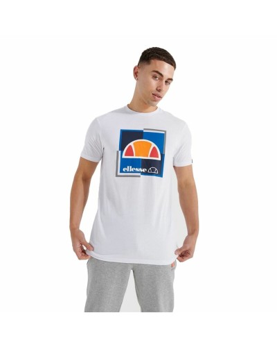 Ellesse Michaelo : T-shirt Homme Blanche Manches Courtes - Sport & Casual
