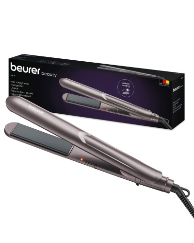 Beurer HS15 Ceramic Hair Straightener for Smooth and Shiny Hair - Fast Styling

