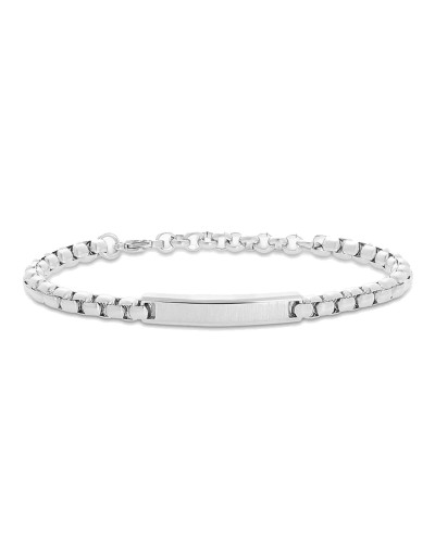 Stroili Bracelet Femme Argent 925 Charms Cristaux - Idée Cadeau Élégante
