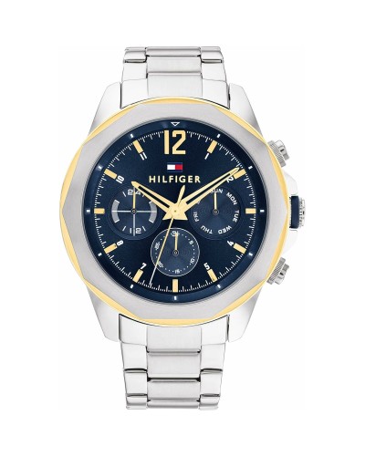 Tommy Hilfiger Reloj de Hombre Plateado - Acero Inoxidable, Elegante & Casual

