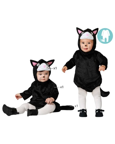 Costume Neonato Gatto: Divertente, Morbido, Halloween & Carnevale
