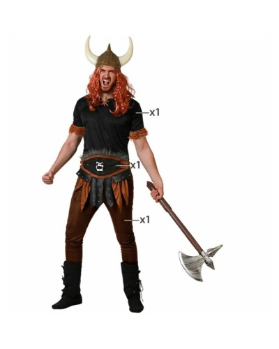 Maskeraddräkt vuxna Viking