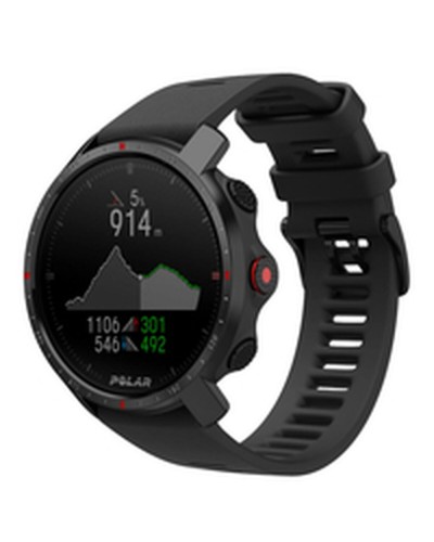 Polar GRIT X PRO Titan Schwarz M/L - Robuste Outdoor GPS-Smartwatch
