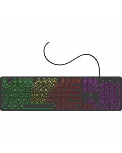 Mobility Lab Teclado AZERTY Negro - Slim, Portátil, Ideal Oficina/Hogar
