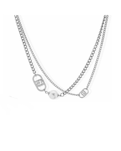 Collar Mujer LIU JO LJ2803 Plateado